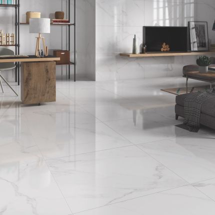 Porceline White Tile